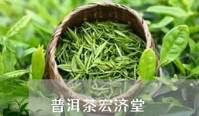 普洱茶宏济堂/2023042552543