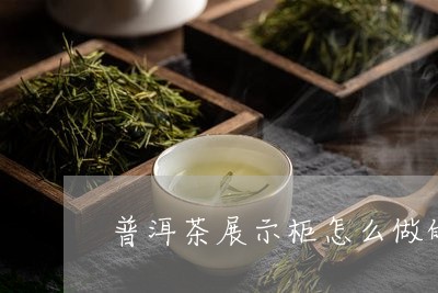 普洱茶展示柜怎么做的视频/2023112590493