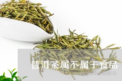 普洱茶属不属于食品/2023120484925