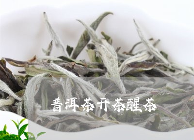 普洱茶开茶醒茶/2023083034150