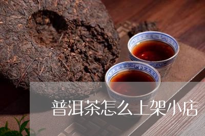 普洱茶怎么上架小店/2023120599381