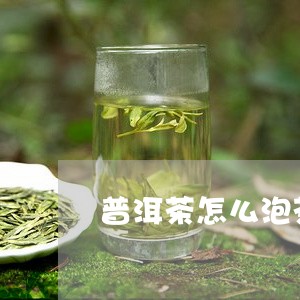 普洱茶怎么泡茶有颜色/2023080144151