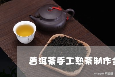 普洱茶手工熟茶制作全过程/2023110270914