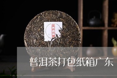 普洱茶打包纸箱广东/2023083089592