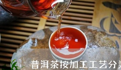 普洱茶按加工工艺分为/2023080112724