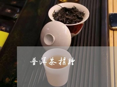 普洱茶捐赠/2023090543158