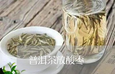 普洱茶放酸枣/2023042755844