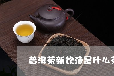 普洱茶新饮法是什么茶种/2023083058371