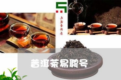 普洱茶易聘号/2023110617250