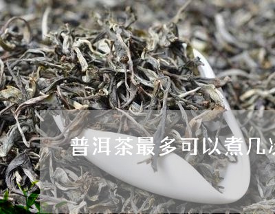 普洱茶最多可以煮几次/2023100766046