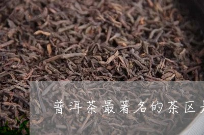 普洱茶最著名的茶区是哪里/2023112487361