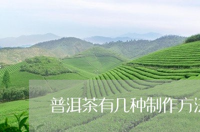 普洱茶有几种制作方法/2023062402835