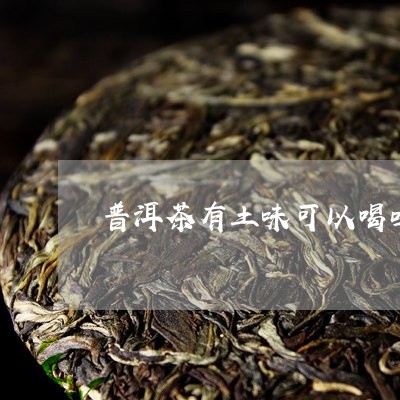 普洱茶有土味可以喝吗/2023092957279