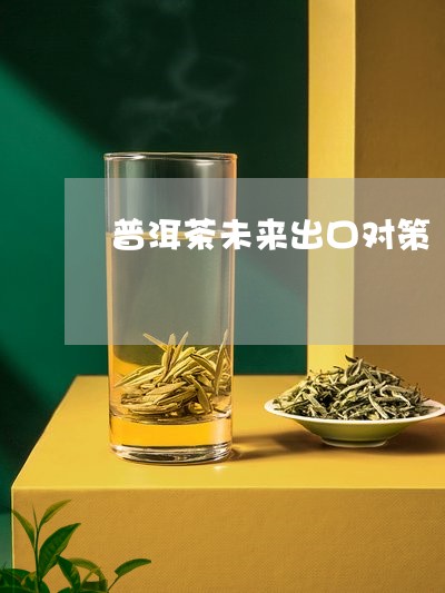 普洱茶未来出口对策/2023091399371