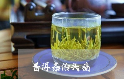 普洱茶治头痛/2023042756954