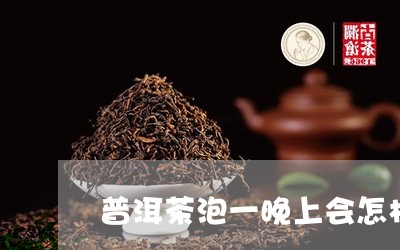 普洱茶泡一晚上会怎样/2023092859582