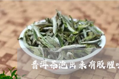 普洱茶泡出来有股腥味/2023073157350