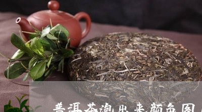 普洱茶泡出来颜色图片/2023073172139