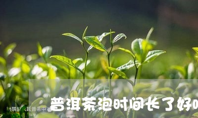 普洱茶泡时间长了好喝/2023120669482