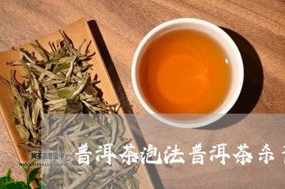 普洱茶泡法普洱茶杀青/2023092521724