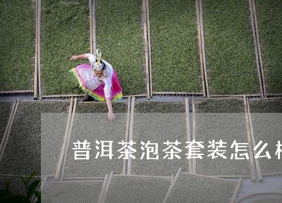 普洱茶泡茶套装怎么样好喝吗/2023052982714