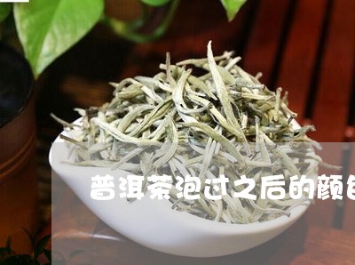 普洱茶泡过之后的颜色/2023061701595