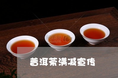 普洱茶满减宣传/2023110771473