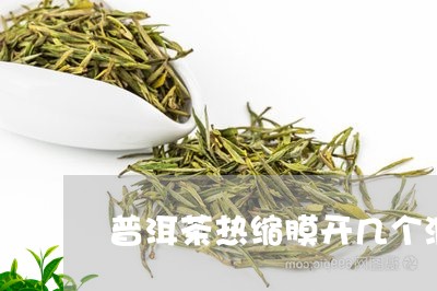 普洱茶热缩膜开几个洞/2023092708361