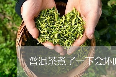 普洱茶煮了一下会坏吗/2023061504937