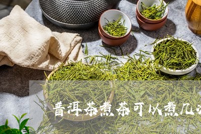 普洱茶煮茶可以煮几次/2023120673814