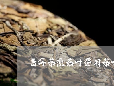 普洱茶煮茶叶蛋用茶叶吗/2023121791693