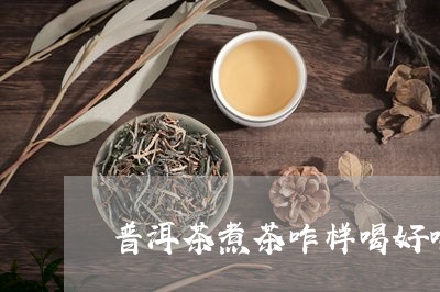 普洱茶煮茶咋样喝好喝一点/2023112534926