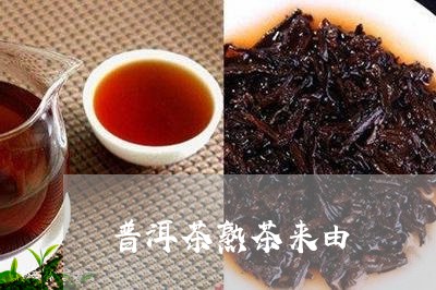 普洱茶熟茶来由/2023083082692