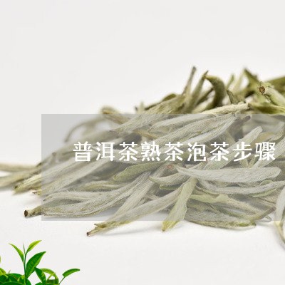 普洱茶熟茶泡茶步骤/2023071180693