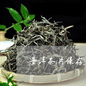 普洱茶片保存/2023042692305