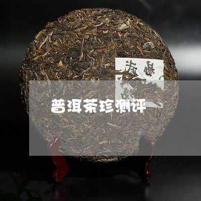 普洱茶珍测评/2023042607099