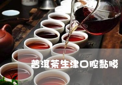 普洱茶生津口腔黏膜/2023121735948