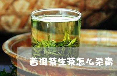 普洱茶生茶怎么杀青/2023091425948