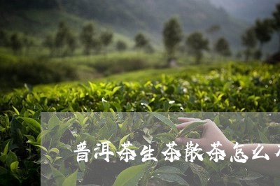 普洱茶生茶散茶怎么有点像乌龙茶/2023060396379