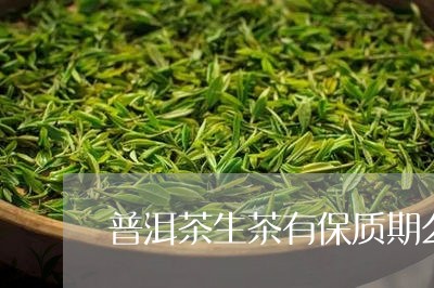 普洱茶生茶有保质期么/2023120632947