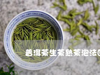 普洱茶生茶熟茶泡法图解/2023082561815