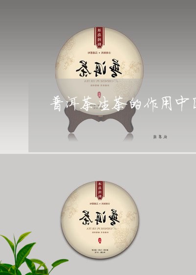 普洱茶生茶的作用中国普洱茶品牌/2023060308150