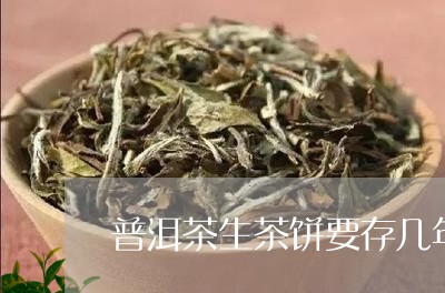 普洱茶生茶饼要存几年/2023110747262