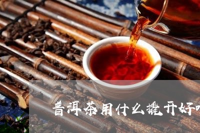 普洱茶用什么撬开好喝一点/2023112506057