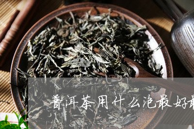 普洱茶用什么泡最好最健康/2023082619170