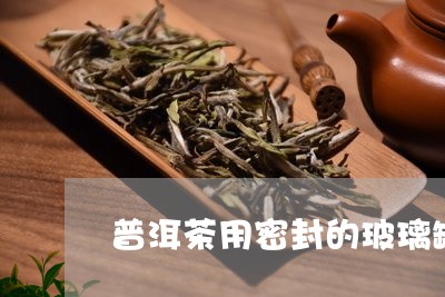 普洱茶用密封的玻璃罐保存/2023112555928