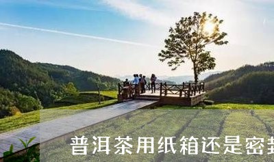 普洱茶用纸箱还是密封/2023080180473