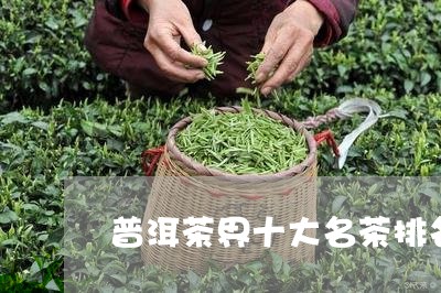 普洱茶界十大名茶排名榜/2023050545947