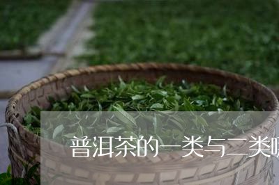 普洱茶的一类与二类哪个好/2023112482816