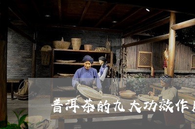 普洱茶的九大功效作用是什么呢/2023110737272